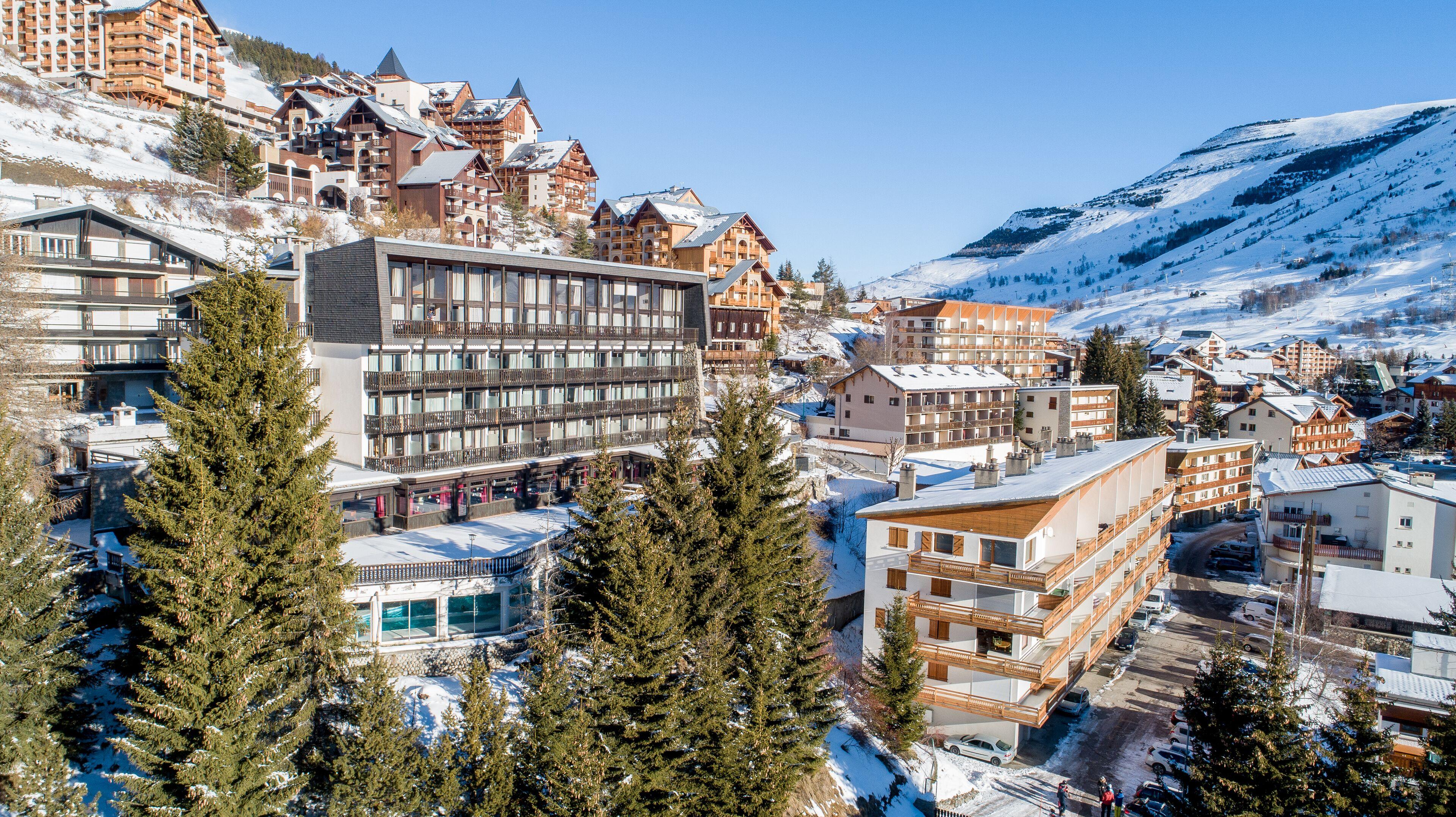 Royal Ours Blanc Boutique Hotel & Spa Alpe d'Huez Exterior foto