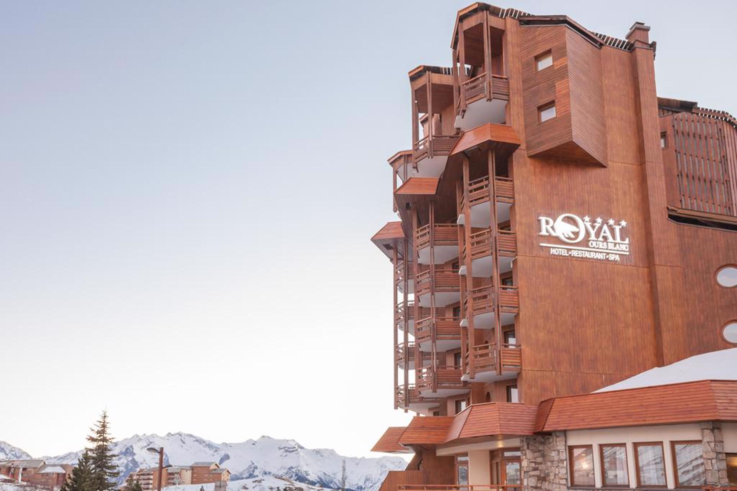 Royal Ours Blanc Boutique Hotel & Spa Alpe d'Huez Exterior foto