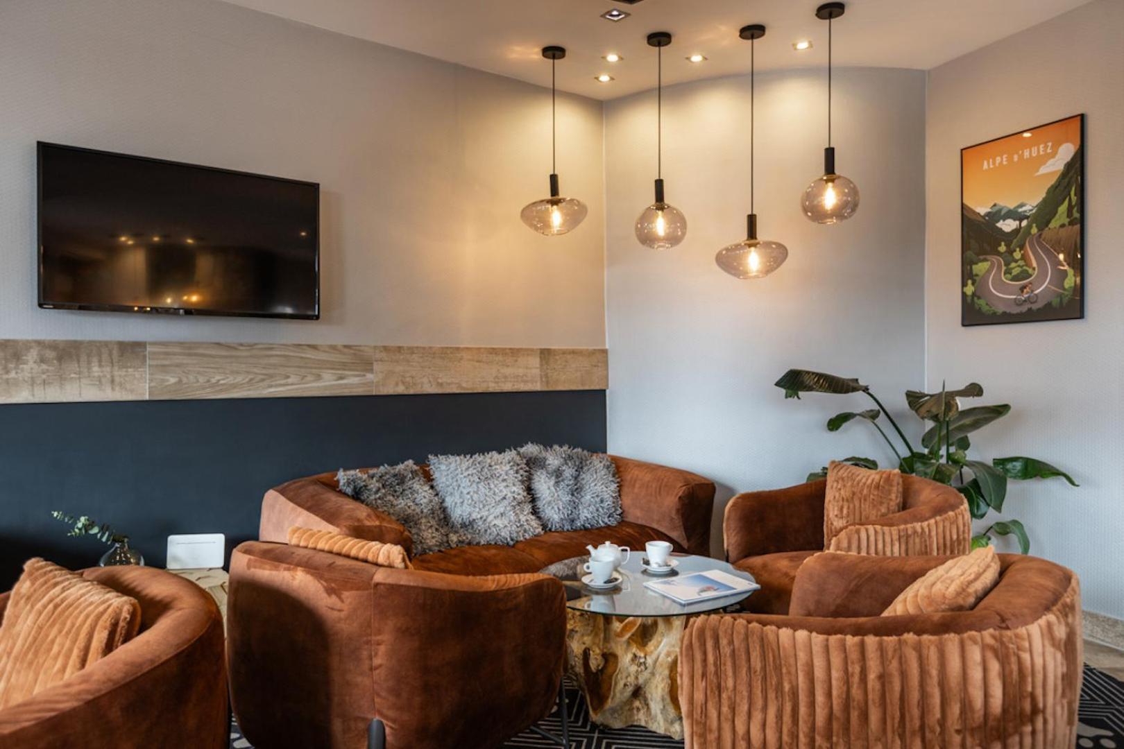 Royal Ours Blanc Boutique Hotel & Spa Alpe d'Huez Exterior foto